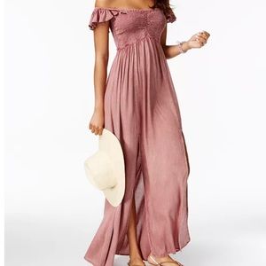 Raviya Off-The-Shoulder Ruffled Maxi Dress